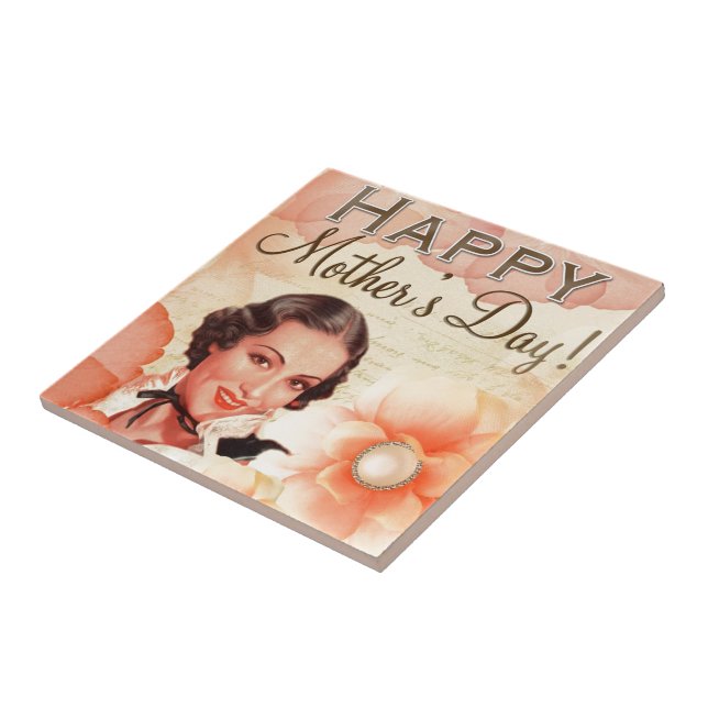 Azulejo Feliz Día de la Madre (Lado)