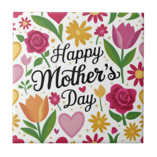 Azulejo Feliz Día de la Madre