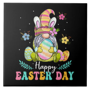 Azulejo Feliz día de Pascua