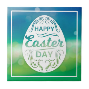 Azulejo Feliz Día de Pascua-23042