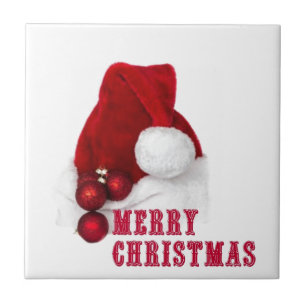 Azulejo Feliz Gorra navideño
