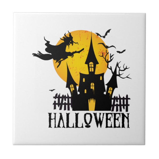 Azulejo Feliz Halloween (Frente)