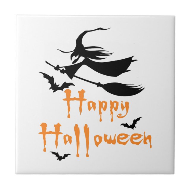 Azulejo Feliz Halloween (Frente)