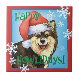 Azulejo Felíz Howliday Finlandés Lapphund