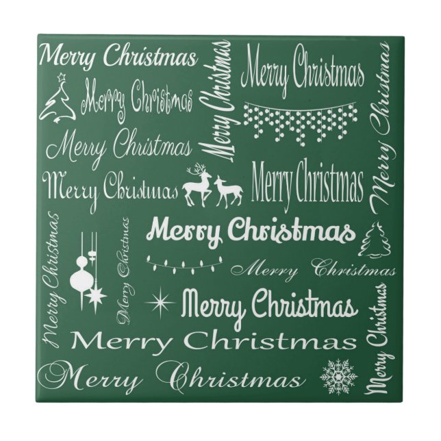 Azulejo Feliz Navidad (Frente)