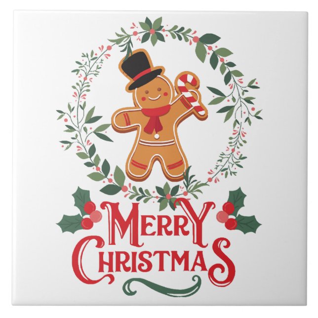 Azulejo Feliz Navidad (Frente)