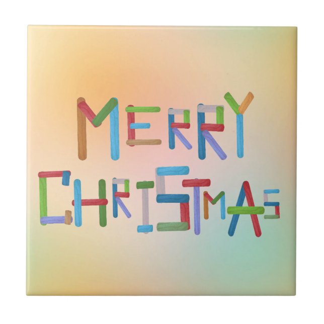 Azulejo Feliz Navidad (Frente)