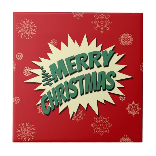 Azulejo Feliz Navidad (Frente)