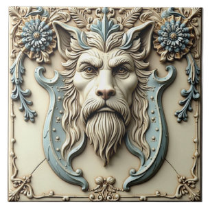 Azulejo Fenrir, el defensor del dominio libio