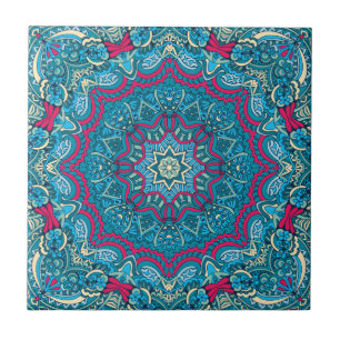 Azulejo Festival Boho Mandala 