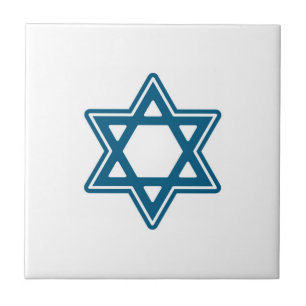 Azulejo Festividad Hanukkah Tile cerámico de una sola est