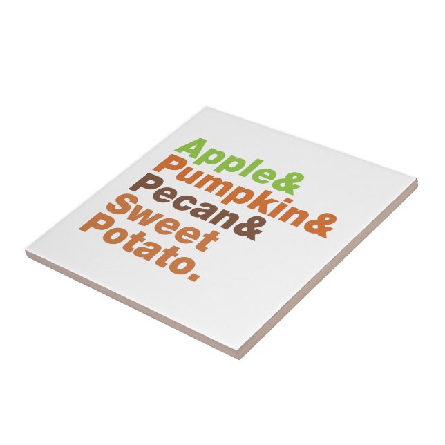 Azulejo Festividades ~ Navidades de Acción de Gracias de N