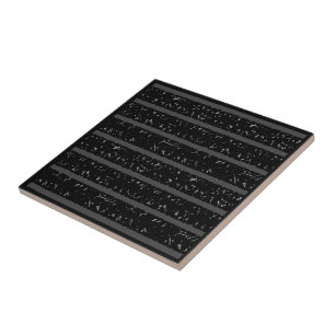 Azulejo Fibras Rotas Repiten Franjas Negras Blancas Grises
