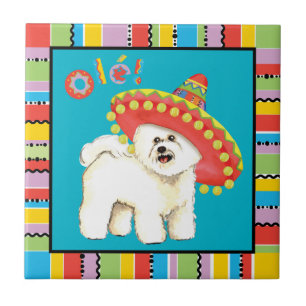 Azulejo Fiesta Bichon