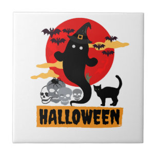 Azulejo Fiesta de Halloween