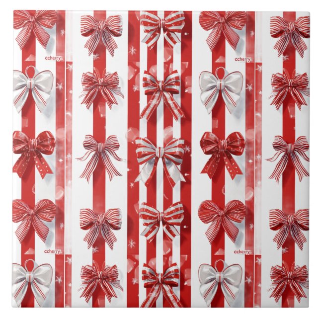 Azulejo Fiesta de Peppermint Tile Cerámico (Frente)