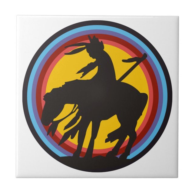 Azulejo Fin del sendero (Frente)