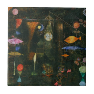 Azulejo Fish Magic - Paul Klee