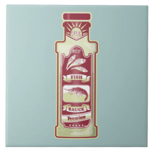 Azulejo Fish Sauce pop art