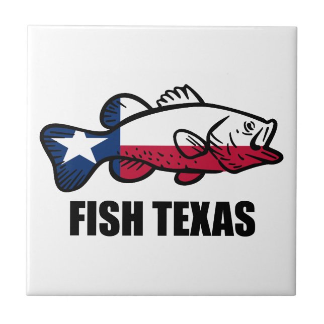 Azulejo Fish Texas (Frente)