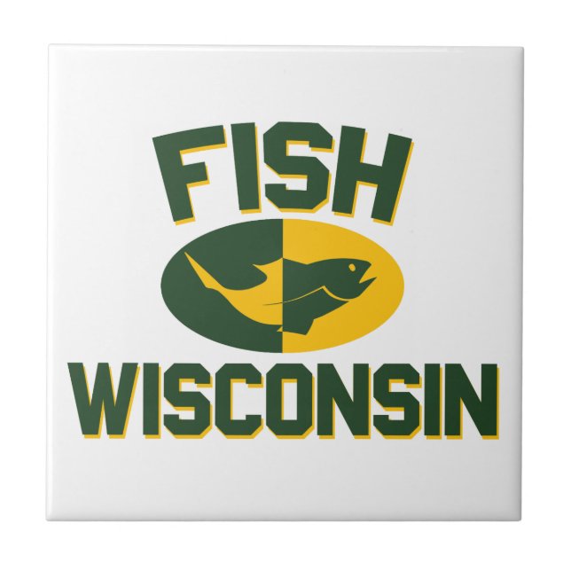 Azulejo Fish Wisconsin (Frente)