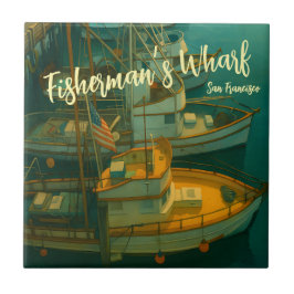 Azulejo Fishing Fleet at Fisherman’s Wharf, San Francisco