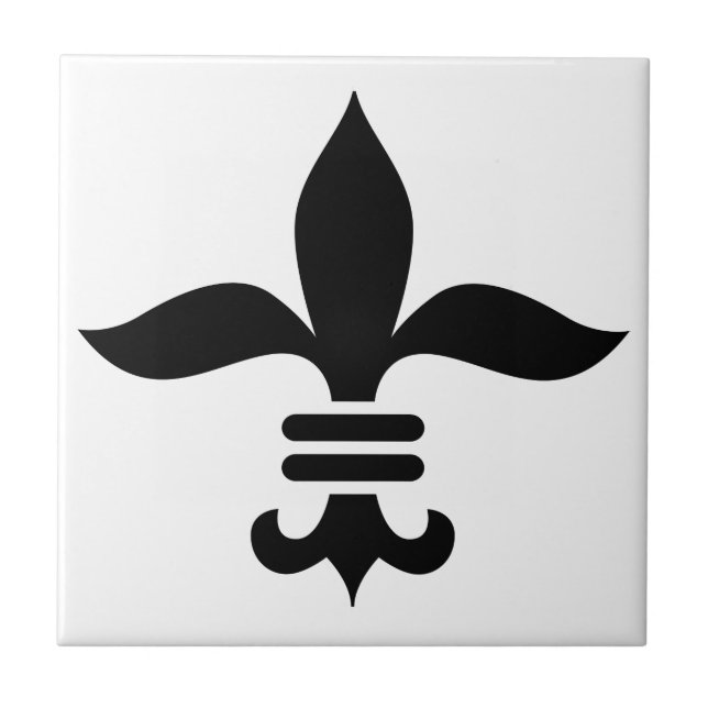 Azulejo Fleur-De-Lis (Frente)