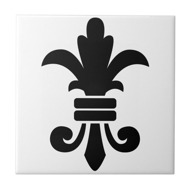 Azulejo Fleur-De-Lis (Frente)