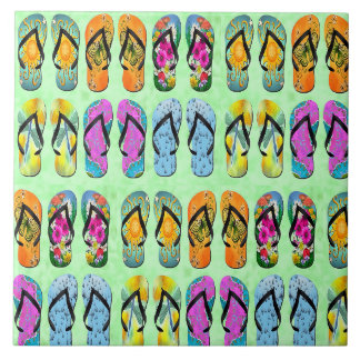 Azulejo Flip Flops