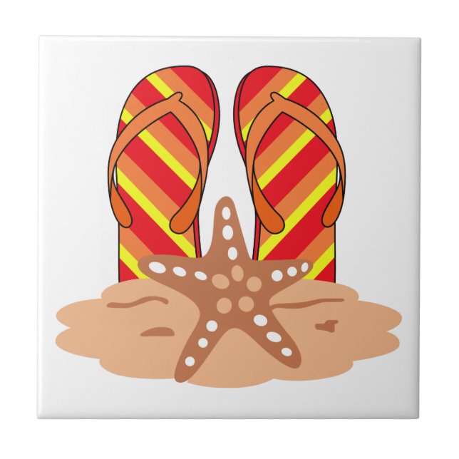 Azulejo Flip Flops (Frente)