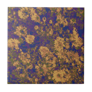 Azulejo Flor amarilla