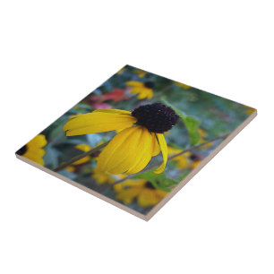 Azulejo Flor amarilla