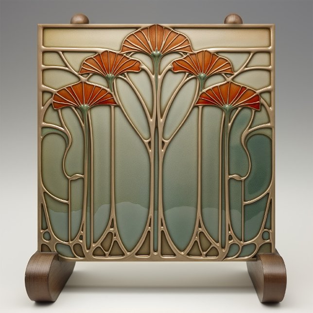Azulejo Flor Art Nouveau [Conjunto 2/4] (Subido por el creador)