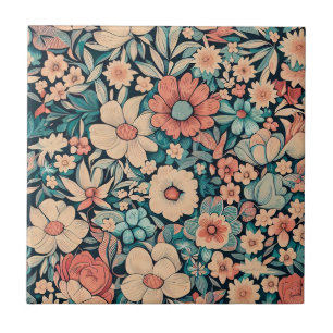 Azulejo Flor bohemia