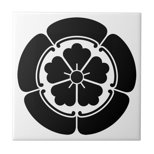 Azulejo Flor china en goka (Frente)