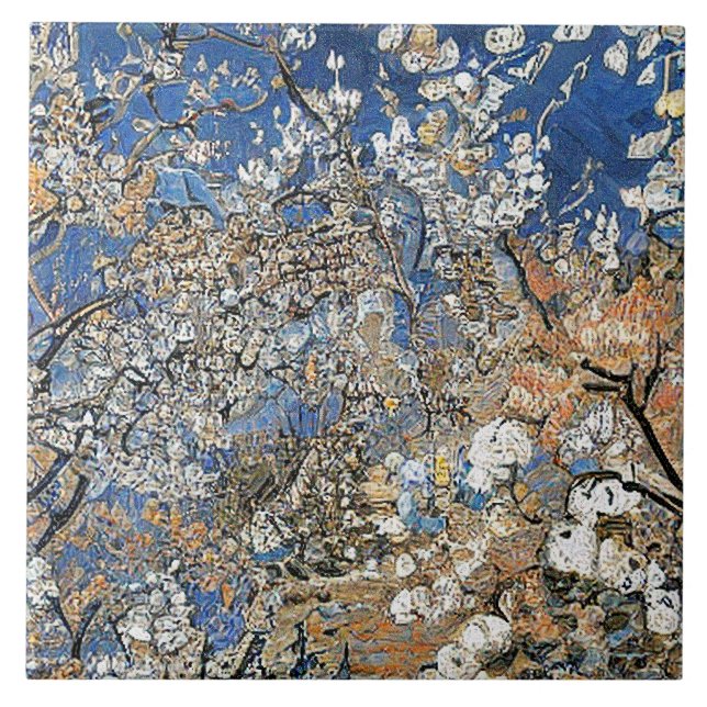 AZULEJO FLOR DE ÁRBOL (Frente)