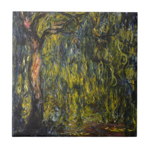 Azulejo Flor de barrido por Claude Monet, arte clásico