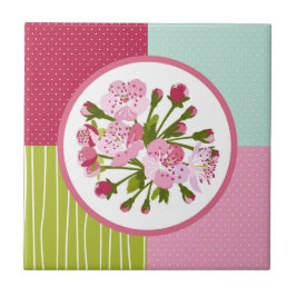 Azulejo Flor de cerezo