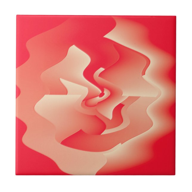 Azulejo flor de coral (Frente)