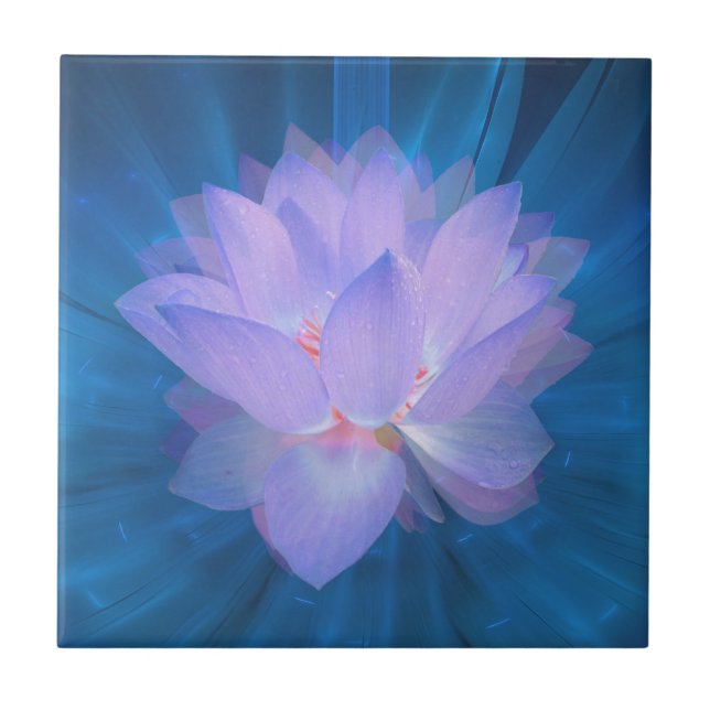 Azulejo Flor de galaxia (Frente)