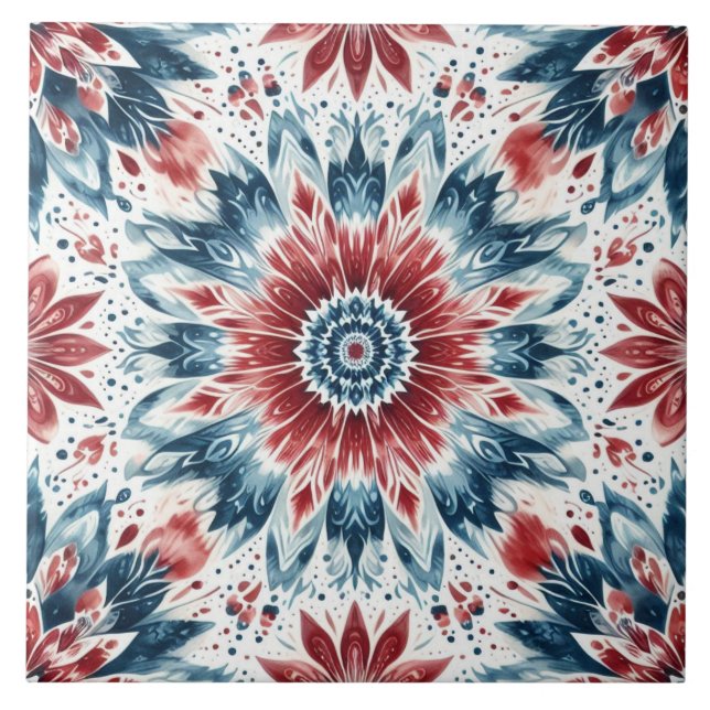 Azulejo Flor de la Independencia (Frente)