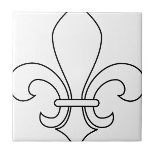 Azulejo Flor de lis