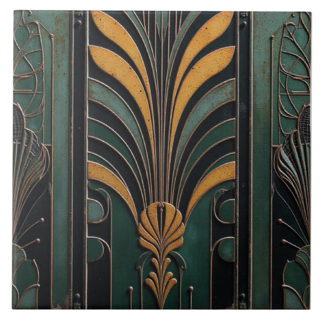 Azulejo Flor de tiempo (Frente)