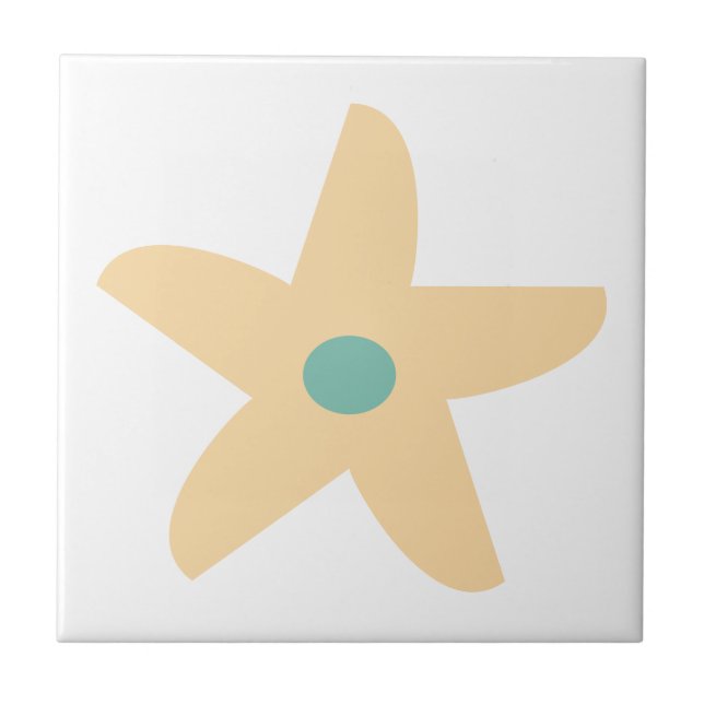 Azulejo Flor divertida (Frente)