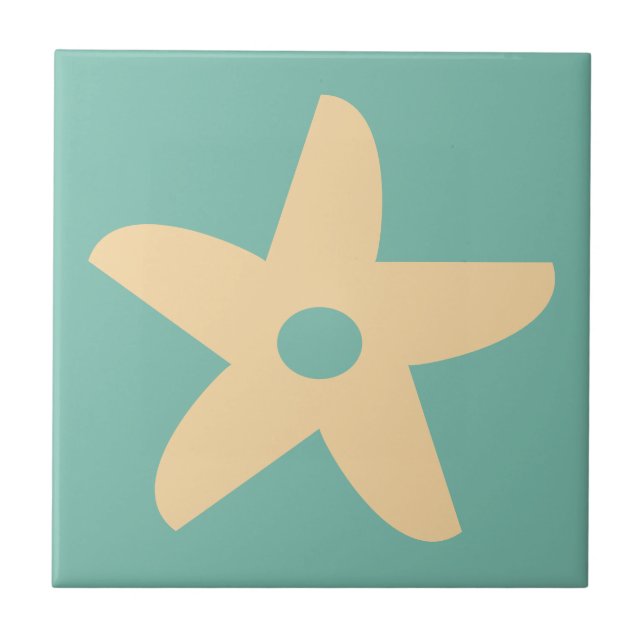 Azulejo Flor divertida (Frente)