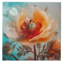 Flor Naranja Delicada