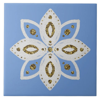 Azulejo flor popular 1 