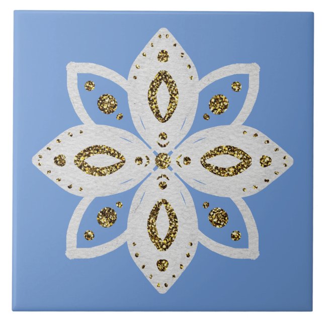 Azulejo flor popular 1  (Frente)