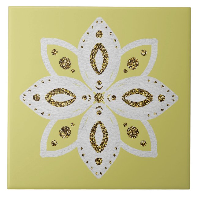 Azulejo flor popular 1  (Frente)