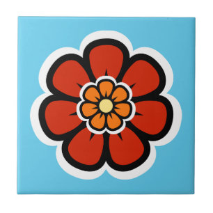Azulejo Flor retro